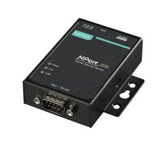 NPort 5110, 1-портовый асинхронный сервер (преобразователь) RS-232 в Ethernet