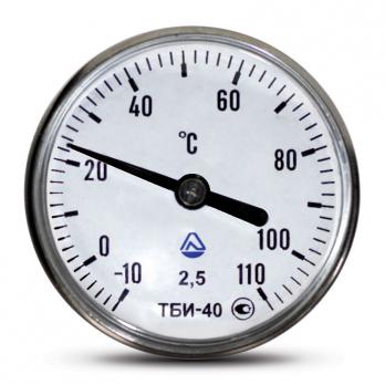 ТБИ-40-250 0+400-2,5, Термометр биметаллический игольчатый