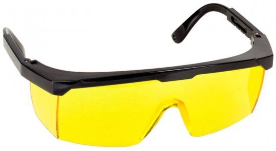 Очки защитные с регулируемыми дужками, желтые STAYER