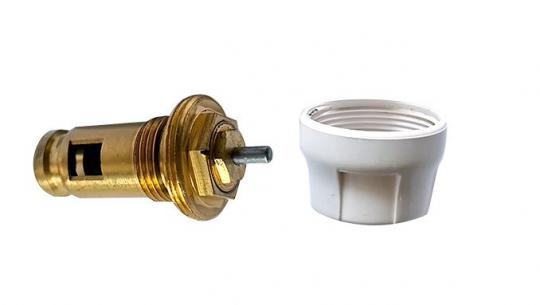 Термостатический клапан встраиваемый для 2-ух трубной системы