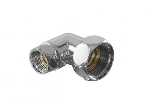Соединение угловое с двумя накидными гайками 1" х 1/2" (пара) VALFEX