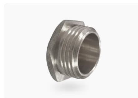 Заглушка лат ДУ20 НР никель VALFEX VF.583.N.034