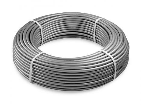 Труба из сшитого полиэтилена с барьерным слоем EVOH, 26х3,5мм тип PE-Xa (серый) Valfex Труба из сшитого полиэтилена с барьерным слоем EVOH, 26х3,5мм тип PE-Xa (серый) Valfex