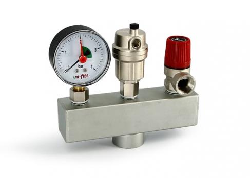 Группа безопасности котла до 50 кВт, 1