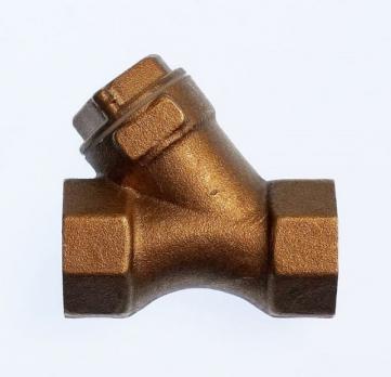 Фильтр Y-обр лат ФСКО Ду15 Ру16 м/м Пензапромарматура 023011000