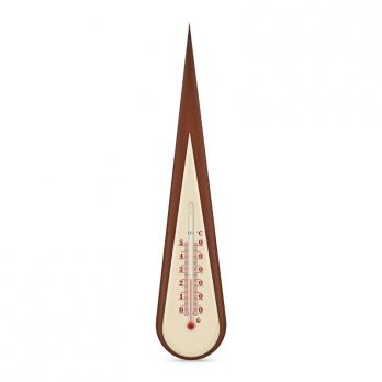 Термометр бытовой комнатный деревянный сувенир Д-9 