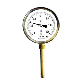 ТБ-100-50/0+150-1,5-Р, Термометр биметаллический с радиальным штуцером