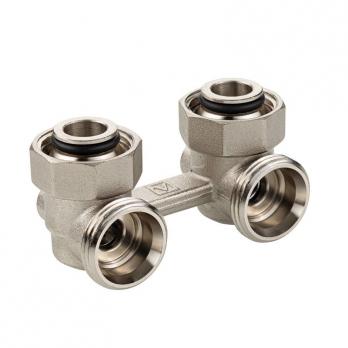 Узел угловой для нижнего подключения радиатора 3/4